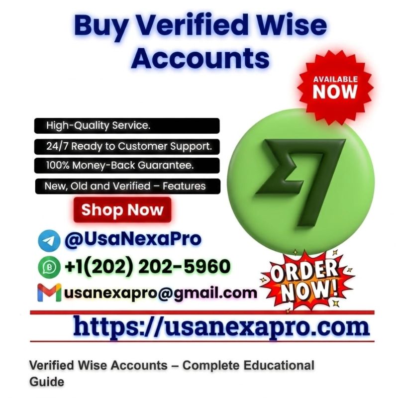 BuyVerified  WiseAccounts
